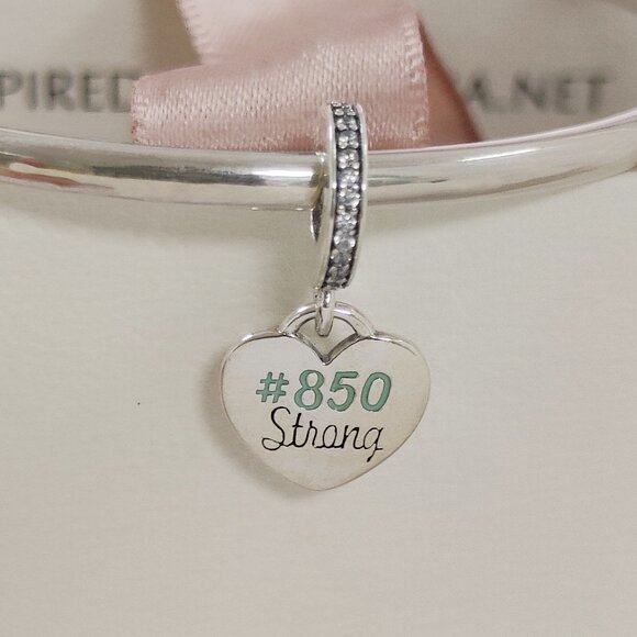 Pandora Florida Map Exclusive Heart Bead Charm S925 Silver Pendant with box - Picture 2 of 10